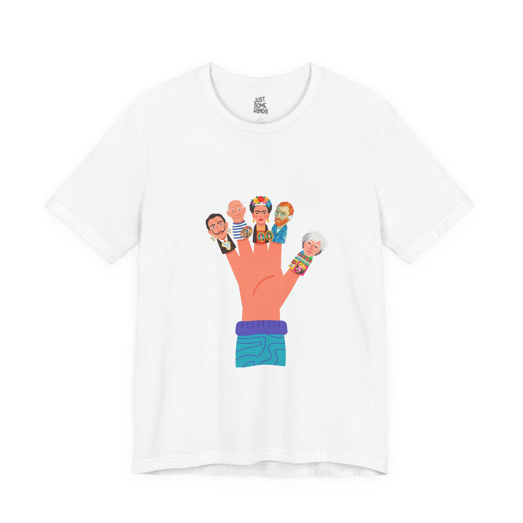 Finger Artists Art History Puppets T-Shirt