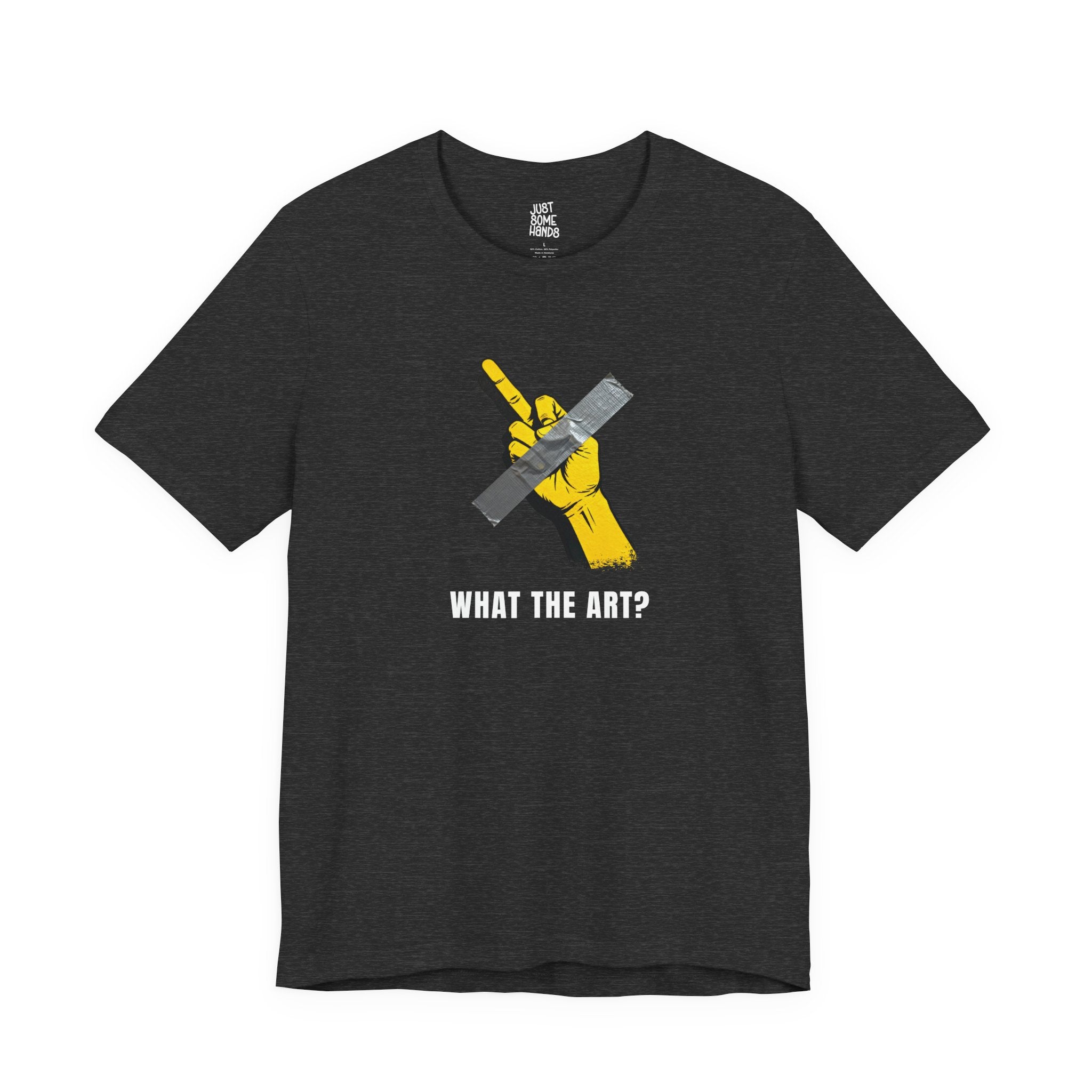 Duct-Taped Defiance Hand T-Shirt | Edgy Art Protest Graphic Tee