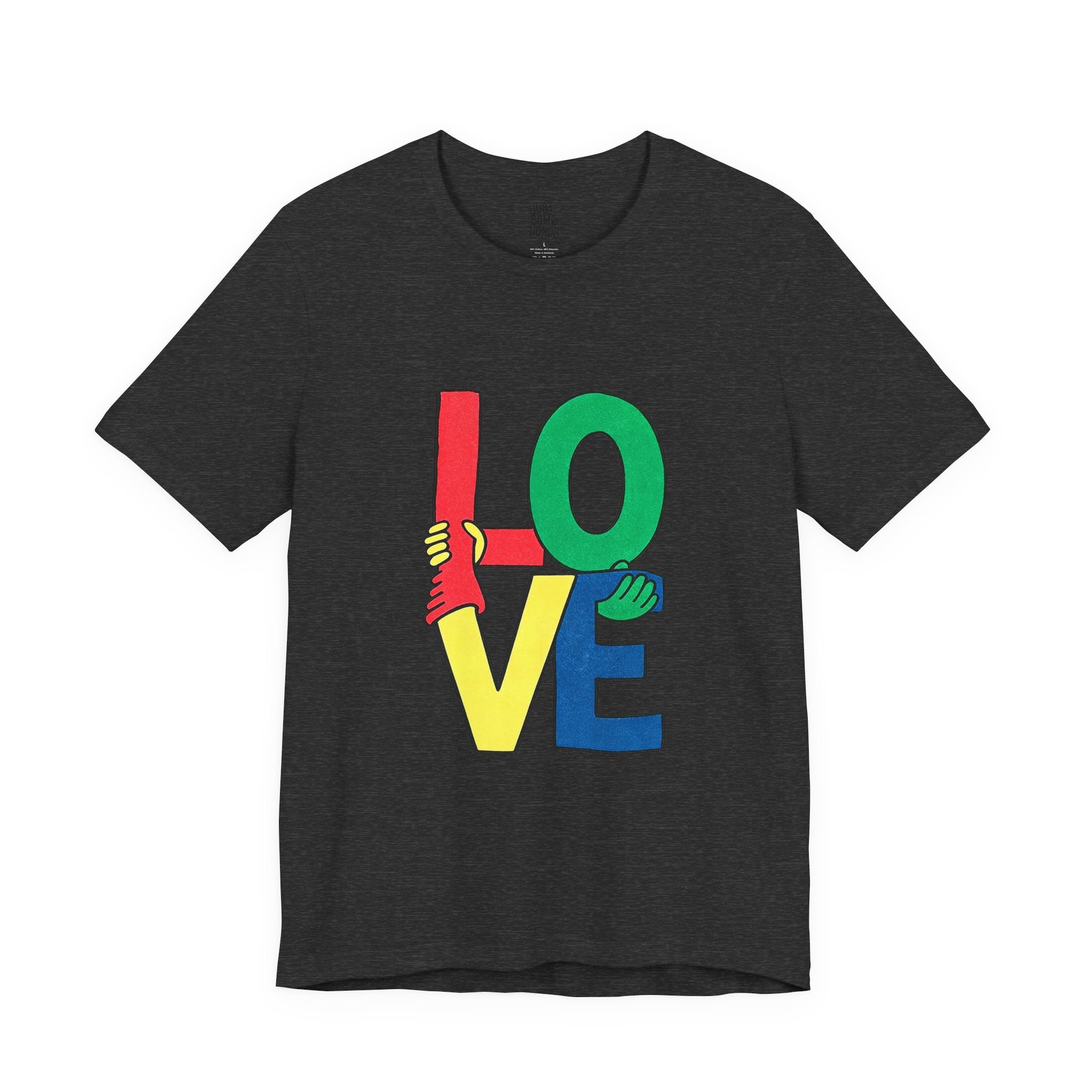 Tangled Love Abstract Pop Art T-Shirt | Retro Typography Graphic Tee