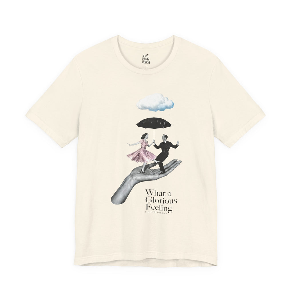 Singin' in the Rain Surreal Hand T-Shirt | Vintage Cinematic Collage Tee