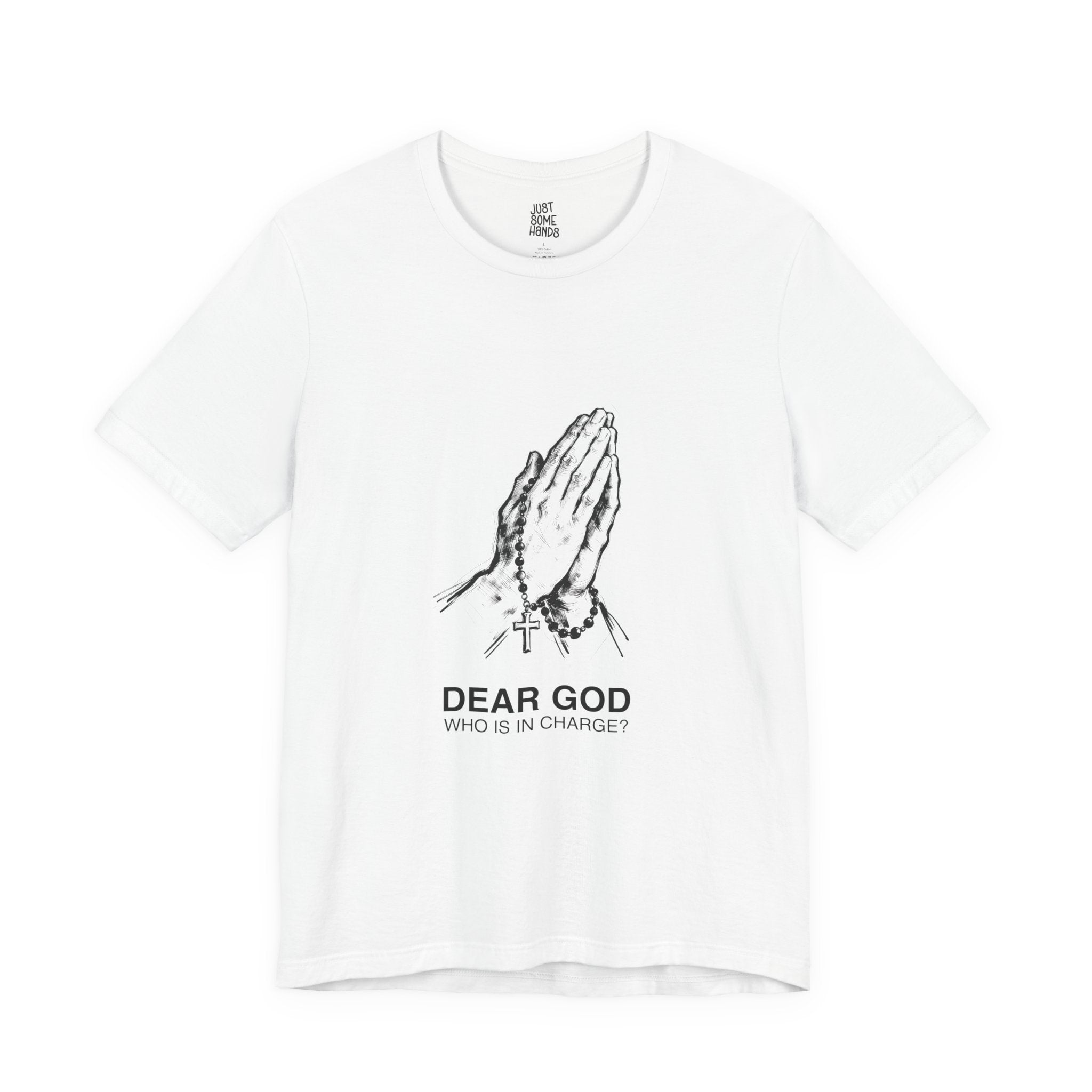 Dark Prayer Grunge Hands T-Shirt | Edgy Street Goth Graphic Tee